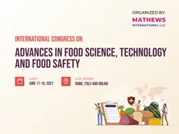 International Congress on Advances in Food Science, Technology and Food Safety